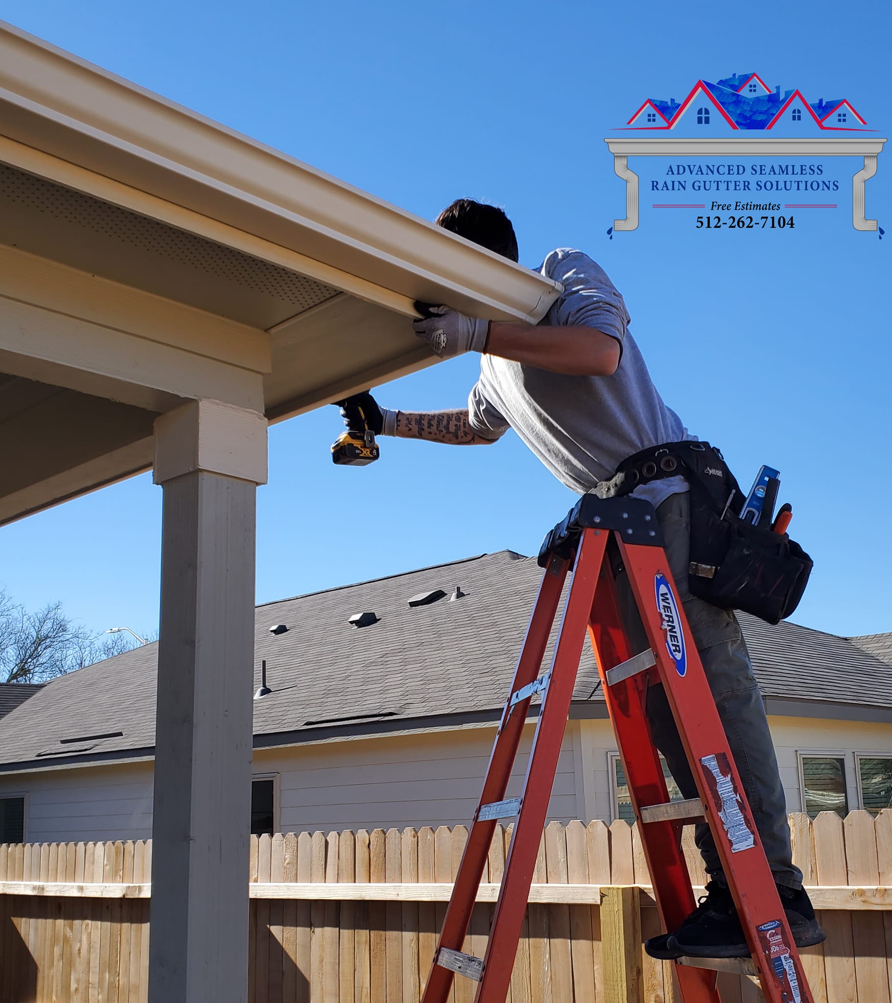 seamless rain gutter installation professionals 