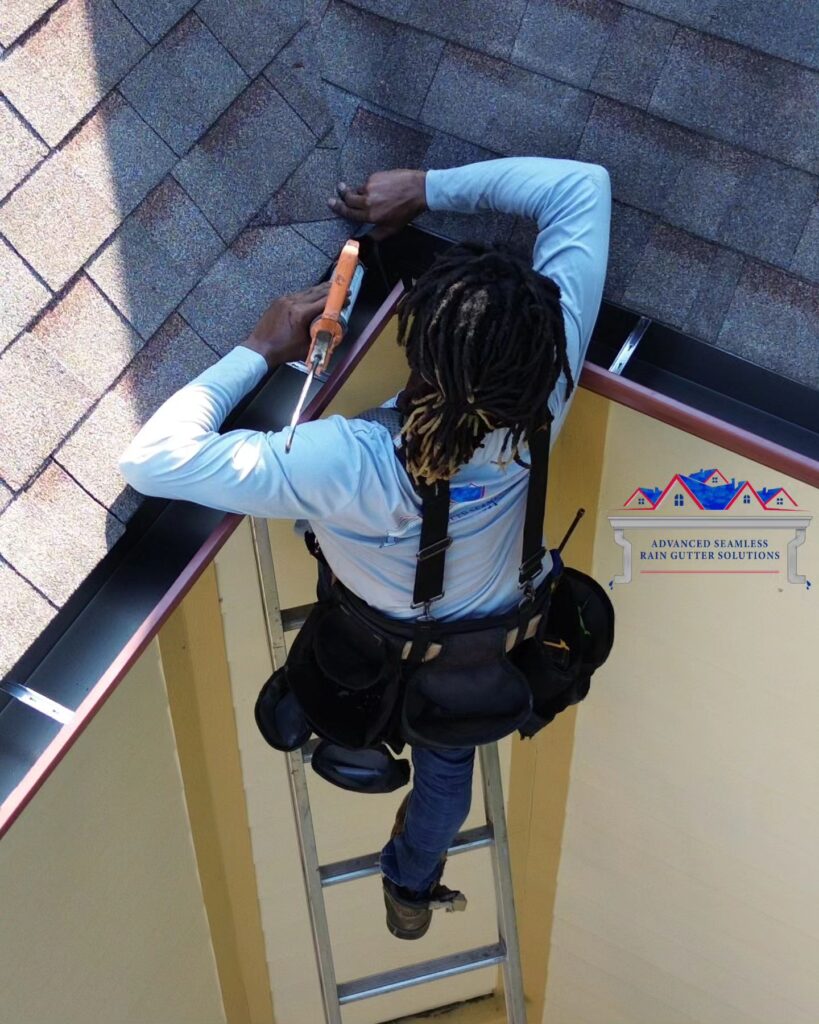 rain gutter installer