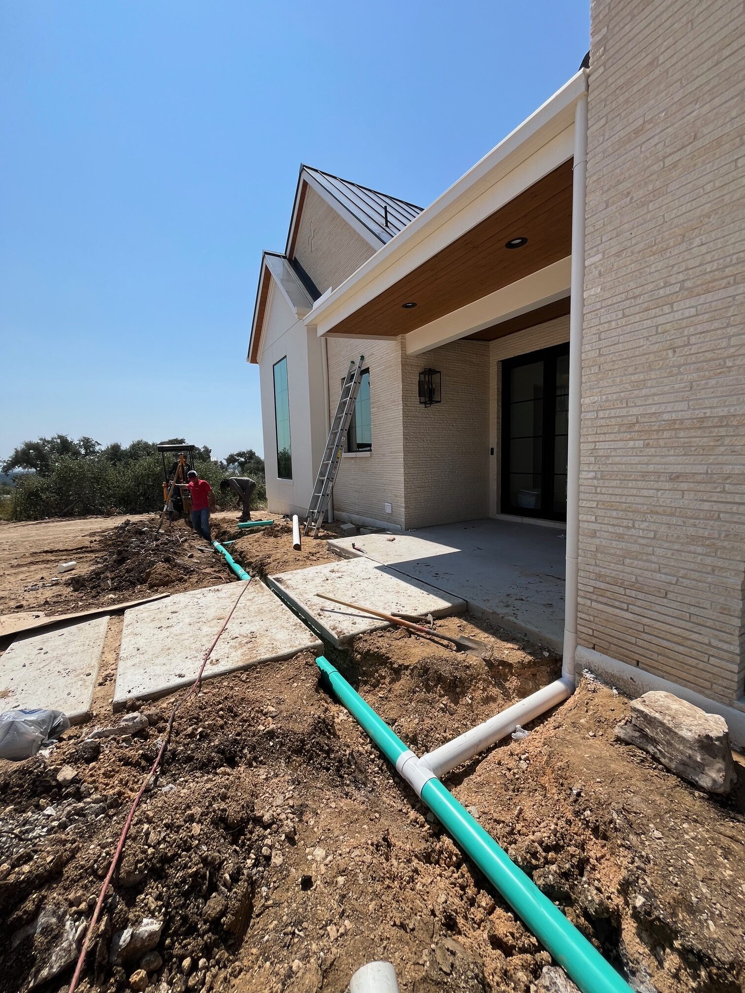 Underground Drainage/French Drains