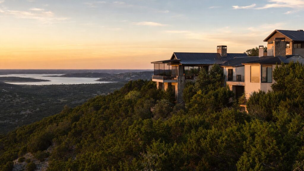 Canyon Lake’s steep cedar lots: why lakeside homes need guards and smart downspout routing