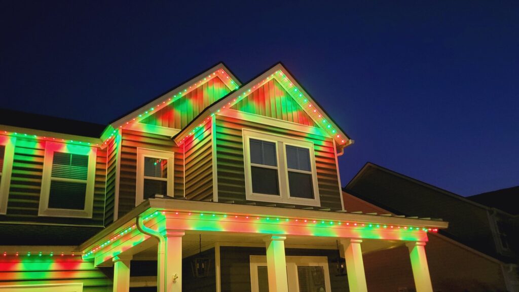 Are permanent Christmas lights worth it on a Central Texas roofline, or should you keep hanging them every year?