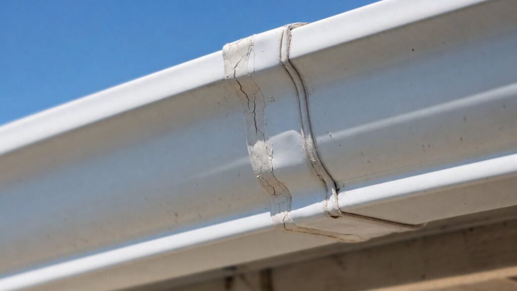 Texas summer heat is quietly cracking the sealant in your gutter seams